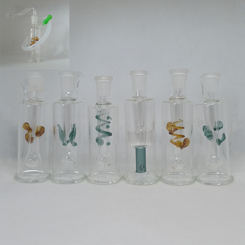 DHL Mini Bong Hookah With 10mm Male Oil Burner Pipe Silicone Hose Drip Tip Portable Smoking Set Transparent Thick Glass Water Bongs For Dry
DHL Mini Bong Hookah With 10mm Male Oil Burner Pipe Silicone Hose Drip Tip Portable Smoking Set Transparent Thick Glass Water Bongs For Dry