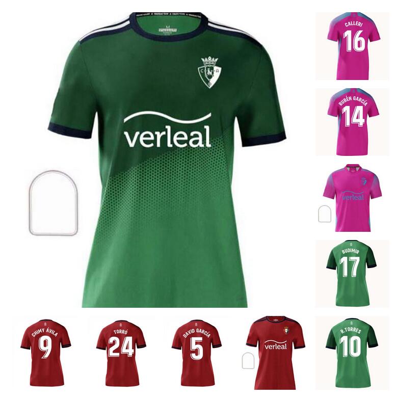 21 22 CA Osasuna soccer jerseys RUBÉN GARCÍA R.TORRES CHIMY ÁVILA 2021 2022 home away third BUDIMIR MANU SÁNCHEZ DAVID GARCIA jersey CALLERI TORRÓ men football shirts
21 22 CA Osasuna soccer jerseys RUBÉN GARCÍA R.TORRES CHIMY ÁVILA 2021 2022 home away third BUDIMIR MANU SÁNCHEZ DAVID GARCIA jersey CALLERI TORRÓ men football shirts