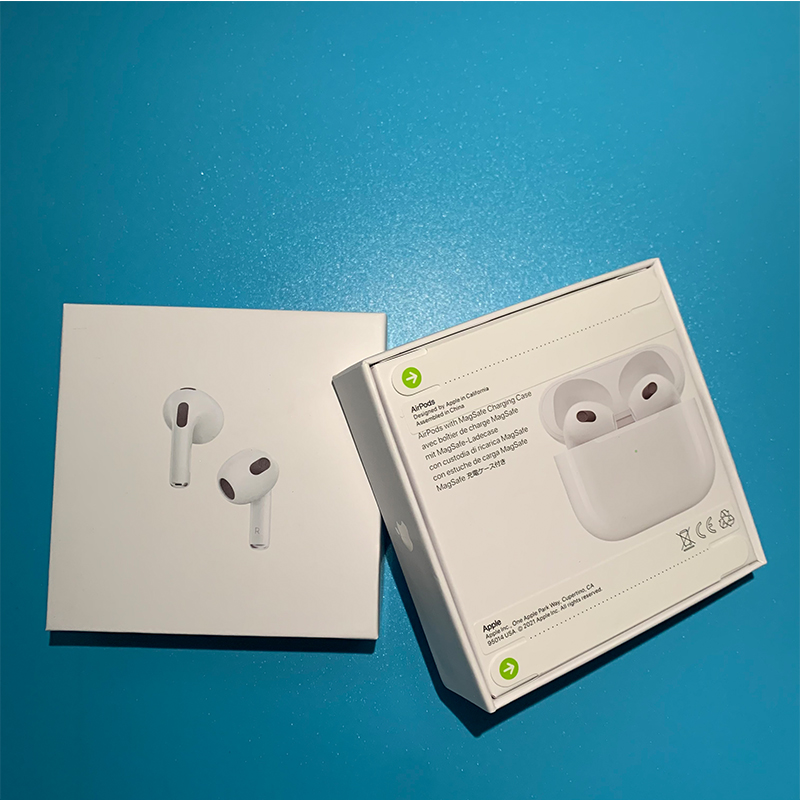 AirPods 3 3rd generation Wirless Earphones Metal closure connector Rename GPS Wireless Charging Bluetooth Headphones with In-Ear Detection, Valid serial number
AirPods 3 3rd generation Wirless Earphones Metal closure connector Rename GPS Wireless Charging Bluetooth Headphones with In-Ear Detection, Valid serial number