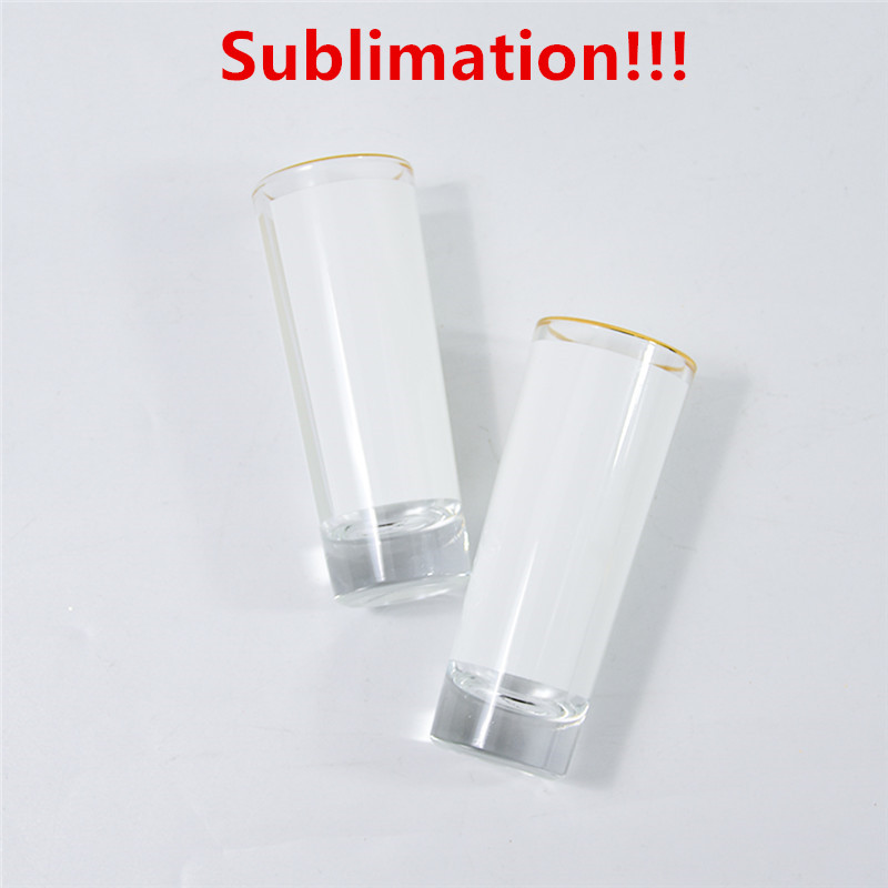 3oz Sublimation shot glasses tumbler White Patch golden rim Wine Glasses Heat Transfer Printing Frosted cup Blank Sublimation Tumbler
3oz Sublimation shot glasses tumbler White Patch golden rim Wine Glasses Heat Transfer Printing Frosted cup Blank Sublimation Tumbler