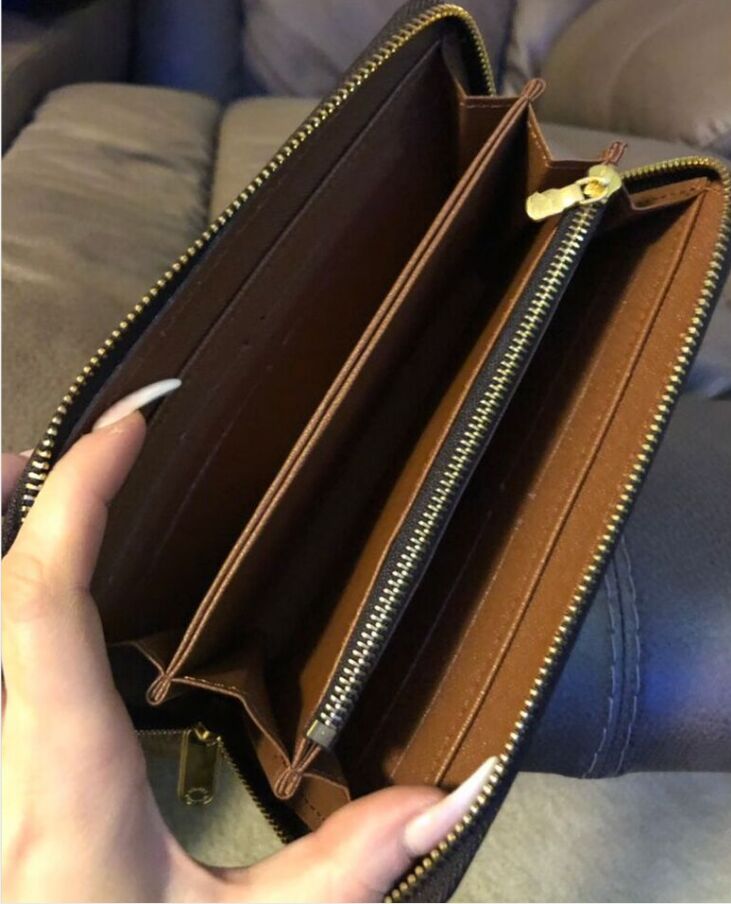 Top quality Luxury Designer Zipper Wallets Women Purse Long Wallet Fashion Lady Clutch Bag Men Ladies Handbags s1, No box
Top quality Luxury Designer Zipper Wallets Women Purse Long Wallet Fashion Lady Clutch Bag Men Ladies Handbags s1, No box