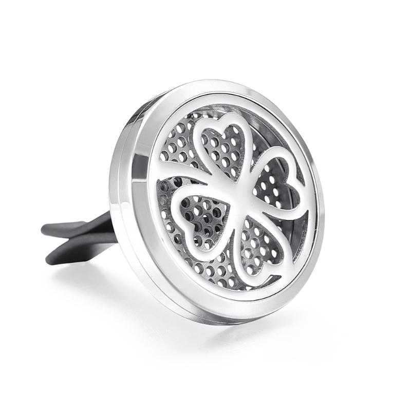 Pendentif Colliers de haute qualité Carfrous de parfum de voiture à la mode Bijoux à la mode Lotus Fleur de la fleur de Snowflake Snowflake 30mm