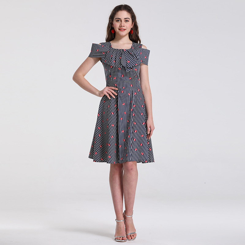2021 New Striped Add Red Lips Print Vintage Women Elegance Collect Waist Evening Party Swing 50s 60s Pinup Retro Rockabilly 0ivx
2021 New Striped Add Red Lips Print Vintage Women Elegance Collect Waist Evening Party Swing 50s 60s Pinup Retro Rockabilly 0ivx