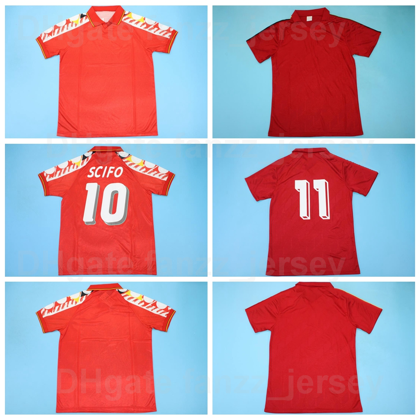 National Team 1986 1995 Vintage 10 SCIFO Soccer Jerseys Retro Classic For Sport Fans Color Red Away Football Shirt Kits Uniform Custom Name Number Size S-XXL BiLiShi
National Team 1986 1995 Vintage 10 SCIFO Soccer Jerseys Retro Classic For Sport Fans Color Red Away Football Shirt Kits Uniform Custom Name Number Size S-XXL BiLiShi