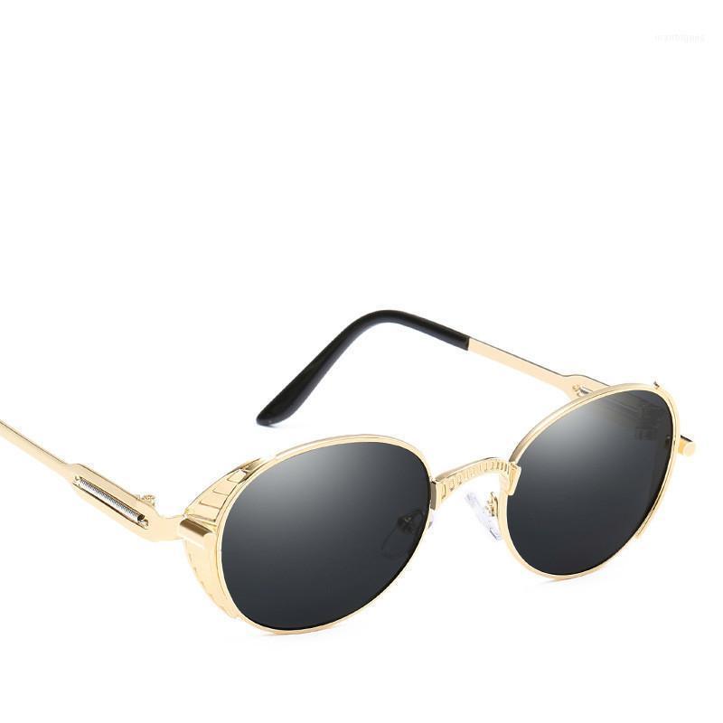 Sunglasses 2021 Unisex Alloy Men Round Sunglass Steampunk Coating Mirror Sun Glasses For Vintage Retro UV4001
Sunglasses 2021 Unisex Alloy Men Round Sunglass Steampunk Coating Mirror Sun Glasses For Vintage Retro UV4001