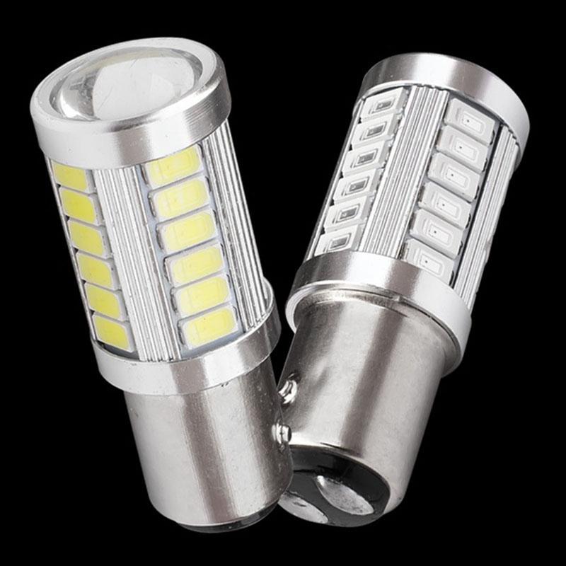 Car Headlights 2PCS S25 Auto LED Bulbs 12V/24V 5630 33SMD Lens Tail Brake Stop Light Reverse Lamp White Red Green Blue Yellow Color
Car Headlights 2PCS S25 Auto LED Bulbs 12V/24V 5630 33SMD Lens Tail Brake Stop Light Reverse Lamp White Red Green Blue Yellow Color