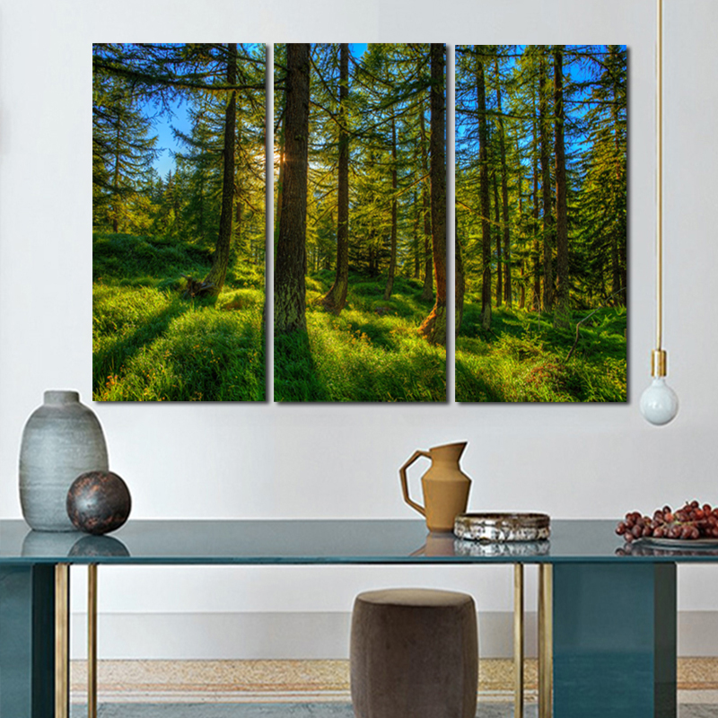 Gold Tree Pictures For Home Canvas Painting Abstract Poster Wall Art For Living Room Decoration Posters And Prints