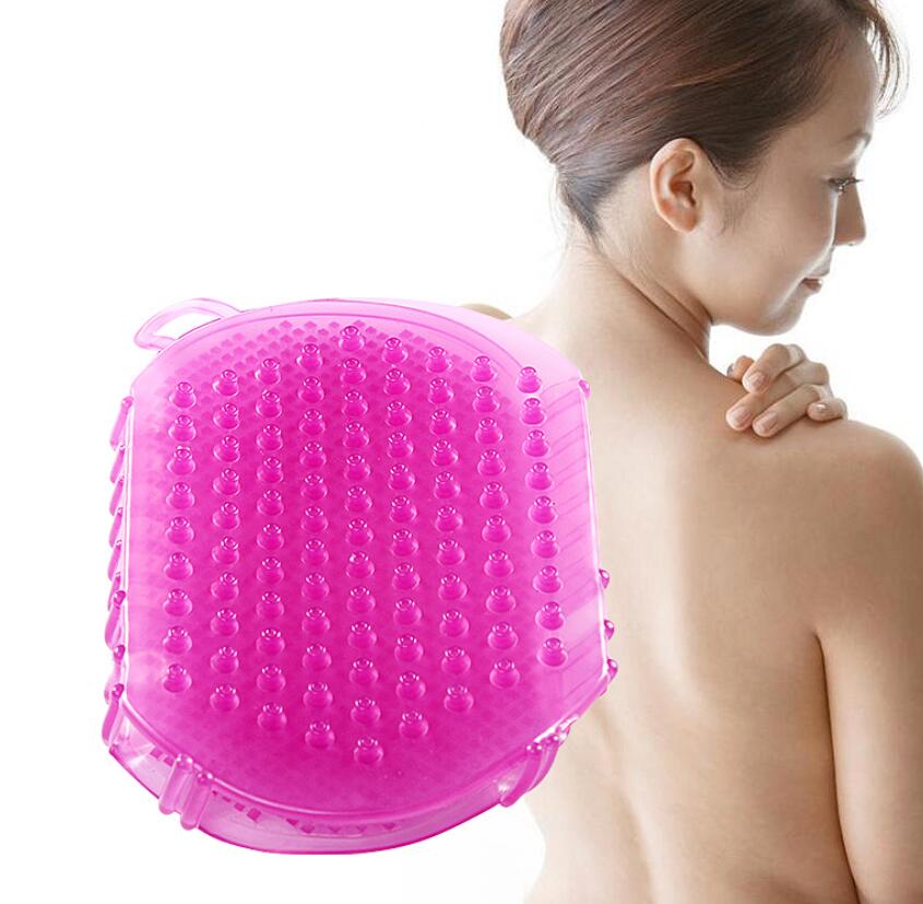 Bath Gloves Exfoliation Shower Bath Brush For Body Cleaning Silicone Exfoliating Brush Scrubber Bath Scrub Glove #202120