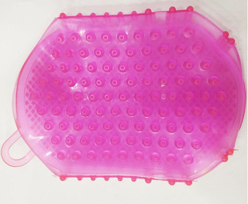 Bath Gloves Exfoliation Shower Bath Brush For Body Cleaning Silicone Exfoliating Brush Scrubber Bath Scrub Glove #202120