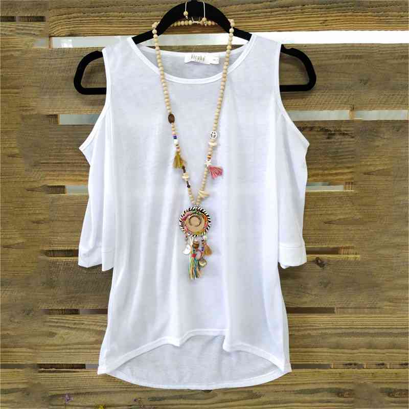 Plus Size Sexy Shirts Womens Tshirts Casual Slit Sleeve Cold Shoulder Tops Summer T Shirt Oversized Women Arrivals Tee tees 210603, Yellow
Plus Size Sexy Shirts Womens Tshirts Casual Slit Sleeve Cold Shoulder Tops Summer T Shirt Oversized Women Arrivals Tee tees 210603, Yellow