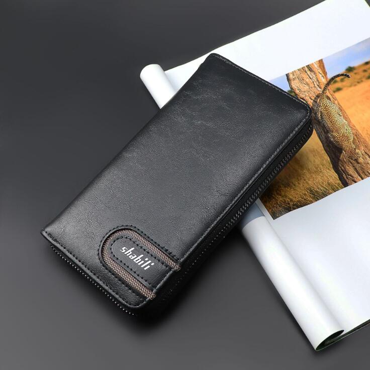 Factory wholesale men bag simple casual leather mens wallet business leatheres long storage wallets zipper leathers fashion purse, Deep brown(boutique box)
Factory wholesale men bag simple casual leather mens wallet business leatheres long storage wallets zipper leathers fashion purse, Deep brown(boutique box)