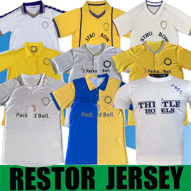 1978 1998 1999 2000 2001 Retro Leeds soccer jersey VINTAGE home away Alioski SMITH Bamford FOWLER 78 98 99 football shirt S-2XL, Black;yellow
1978 1998 1999 2000 2001 Retro Leeds soccer jersey VINTAGE home away Alioski SMITH Bamford FOWLER 78 98 99 football shirt S-2XL, Black;yellow
