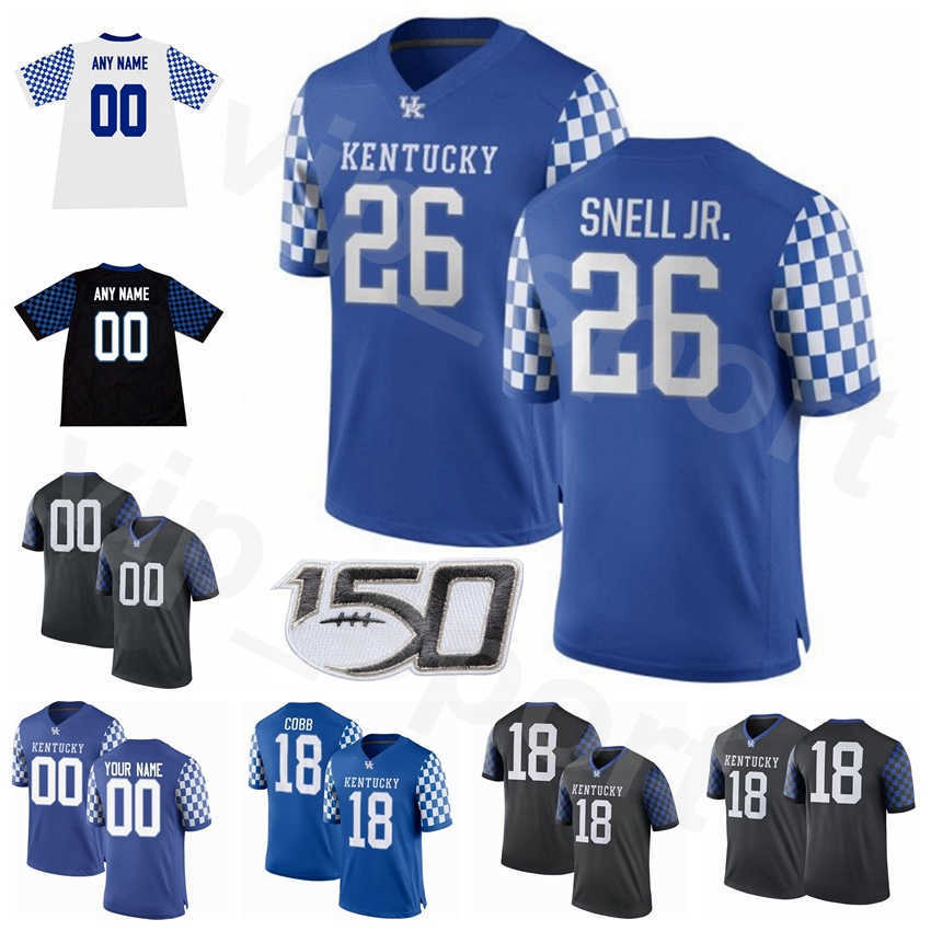 NCAA Football College Lynn Bowden Jr Jersey Kentucky Wildcats Sawyer Smith Benny Snell Stephen Johnson Stanley Williams Patrick Towles Home, Blue
NCAA Football College Lynn Bowden Jr Jersey Kentucky Wildcats Sawyer Smith Benny Snell Stephen Johnson Stanley Williams Patrick Towles Home, Blue
