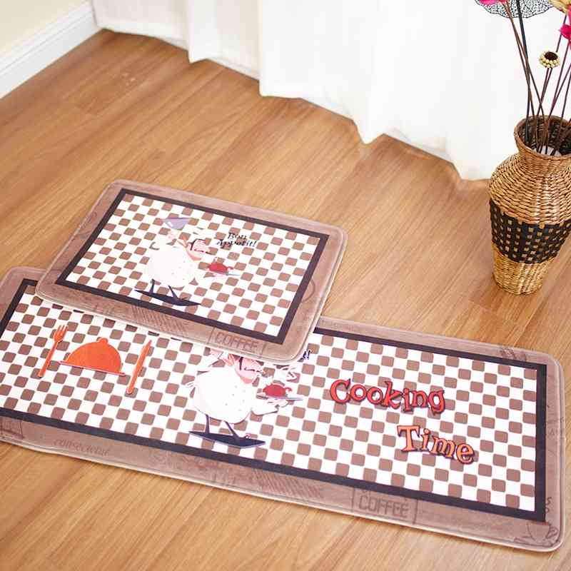 Printed kitchen floor bathroom absorbent non slip mat bedroom coral velvet carpet, Like tea
Printed kitchen floor bathroom absorbent non slip mat bedroom coral velvet carpet, Like tea