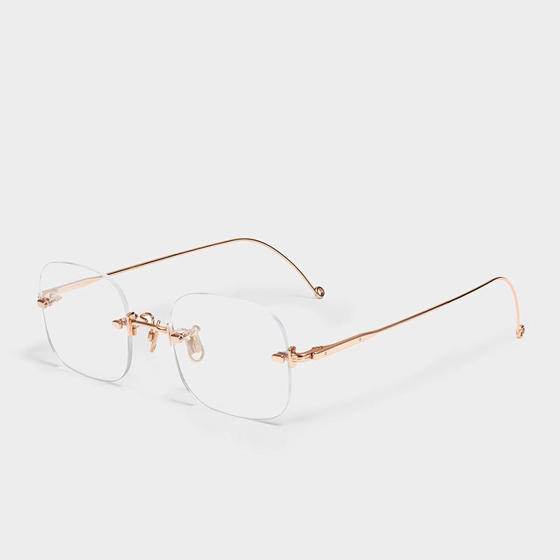 Fashion Sunglasses Frames Gentle JENNIE DAISY Eyewear Rimless Men Glasses Frame Ultralight Square Eyeglasses Myopia Prescription Spectacles
Fashion Sunglasses Frames Gentle JENNIE DAISY Eyewear Rimless Men Glasses Frame Ultralight Square Eyeglasses Myopia Prescription Spectacles