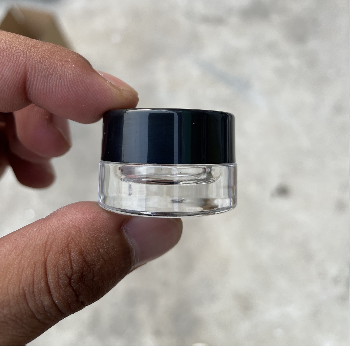 500 X 3g Traval Small cream make up Glass jar with Black lids white pe pad 3cc 1/10oz cosmetic packaging glass
500 X 3g Traval Small cream make up Glass jar with Black lids white pe pad 3cc 1/10oz cosmetic packaging glass