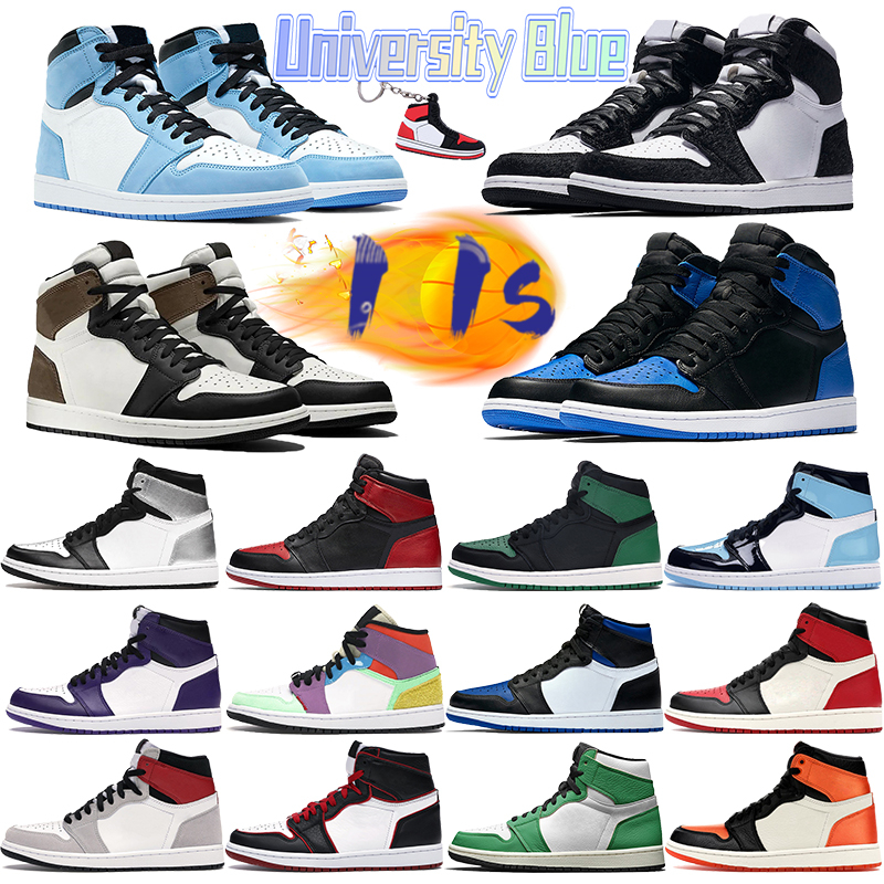 University blue 1 1s basketball shoes mid light smoke grey hyper royal lucky green bred toe chicago court purple white men women sneakers, Bubble wrap packaging
University blue 1 1s basketball shoes mid light smoke grey hyper royal lucky green bred toe chicago court purple white men women sneakers, Bubble wrap packaging