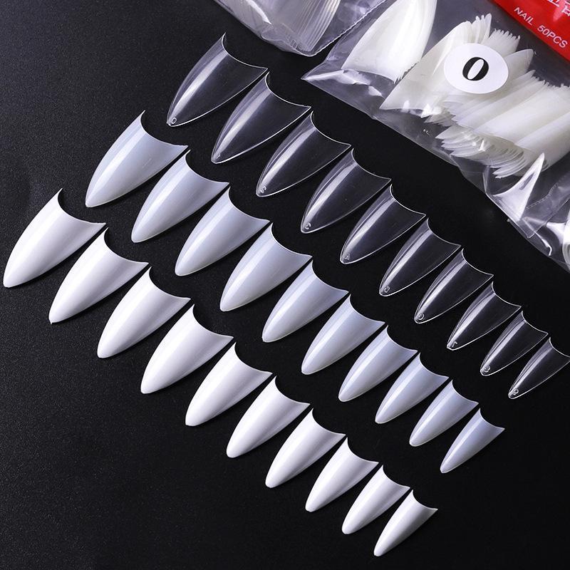 False Nails 500PCS Clear Natural French Stiletto Nail Art Tips Manicure Tool Short Acrylic Artificial Salon Accessories, Red;gold
False Nails 500PCS Clear Natural French Stiletto Nail Art Tips Manicure Tool Short Acrylic Artificial Salon Accessories, Red;gold