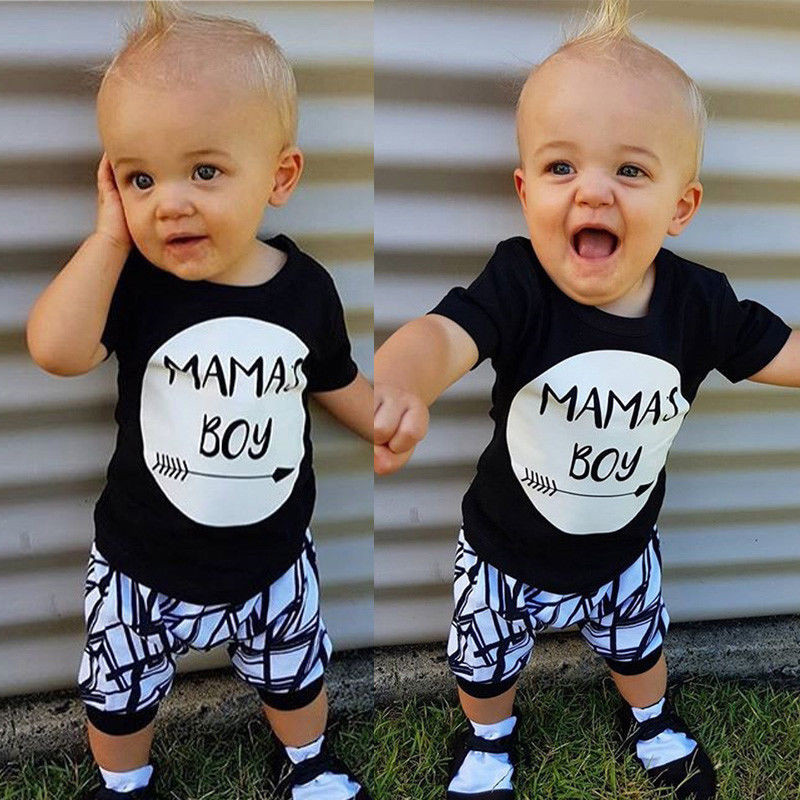 0-24 Months Baby Boys Clothes Set Black Letter Print Tshirt For Boys White Striped Pants Leggings Baby Boys Clothing Newborn Set, Default color
0-24 Months Baby Boys Clothes Set Black Letter Print Tshirt For Boys White Striped Pants Leggings Baby Boys Clothing Newborn Set, Default color