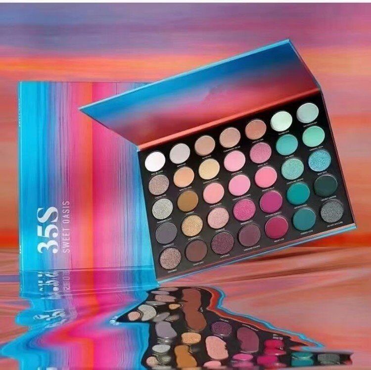New Arrived 35 Color Eyeshadow Palette Pressed sweet oasis 35S Eye Pigment Shadow Palettes Matte&Shimmery Waterproof Eyes Makeup Free Shippi
New Arrived 35 Color Eyeshadow Palette Pressed sweet oasis 35S Eye Pigment Shadow Palettes Matte&Shimmery Waterproof Eyes Makeup Free Shippi
