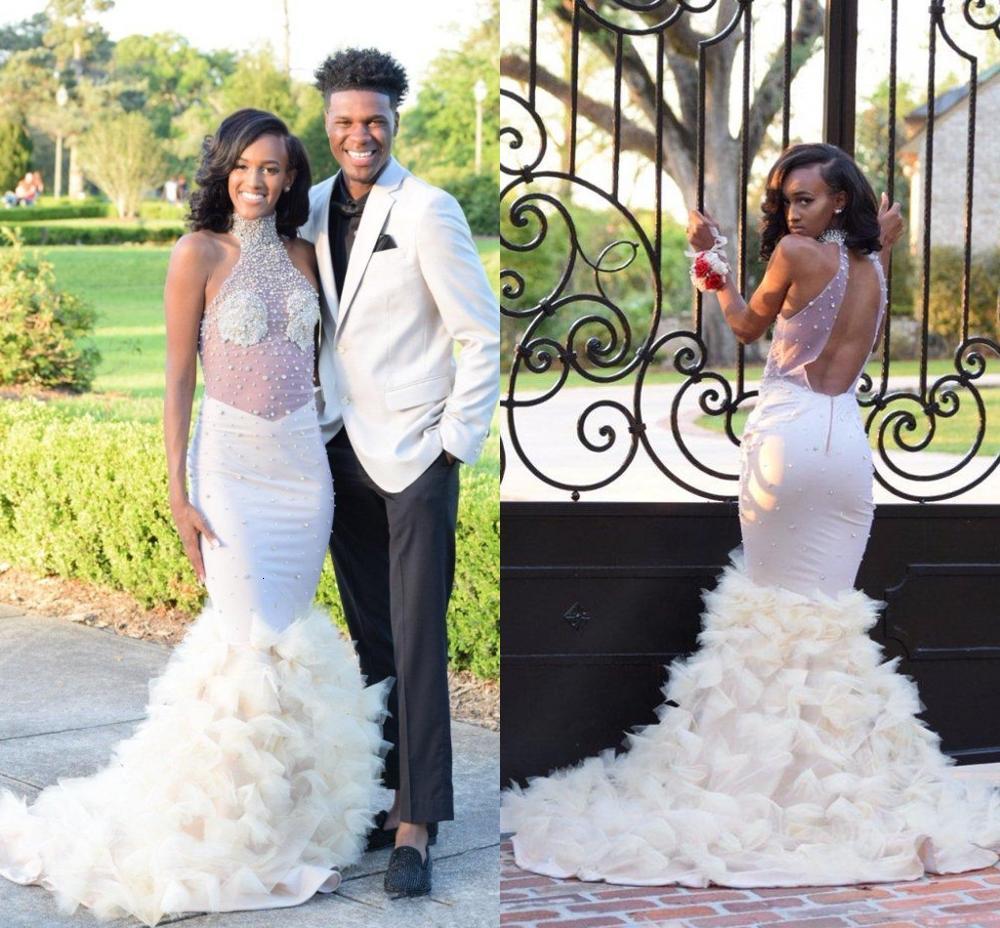 2021 New Luxury Prom African 2 Evening Gowns Sexy Halter Mermaid Beaded Ruffles Skirt Formal Party Es Robes De Soriee Ydsj
2021 New Luxury Prom African 2 Evening Gowns Sexy Halter Mermaid Beaded Ruffles Skirt Formal Party Es Robes De Soriee Ydsj