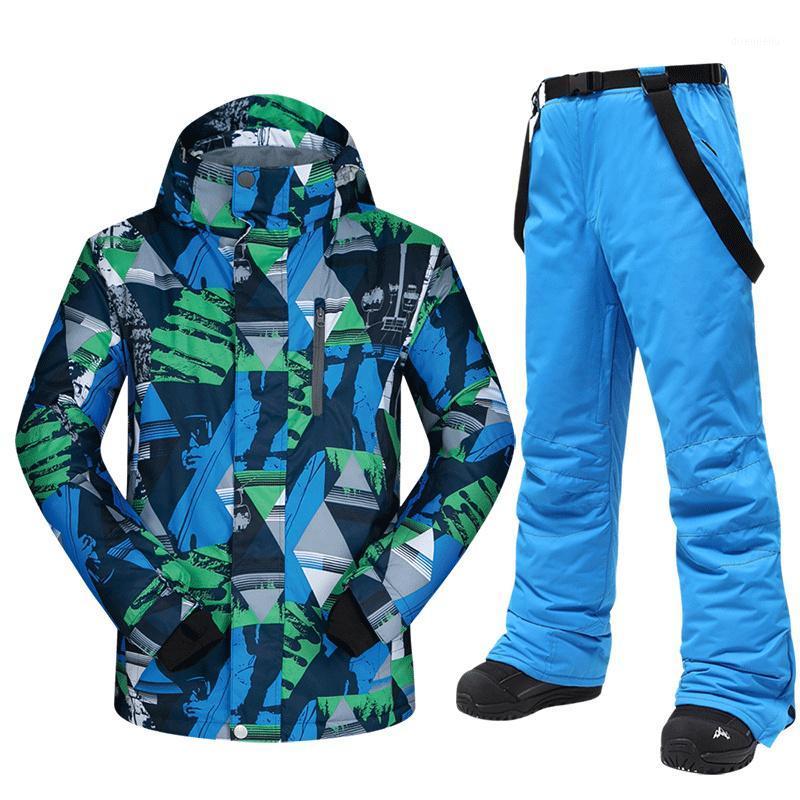Running Sets Ski Suit Men Brands Winter Windproof Waterproof Thermal Snow Jacket And Pants Touch Screen Gloves Snowboard, Black;blue
Running Sets Ski Suit Men Brands Winter Windproof Waterproof Thermal Snow Jacket And Pants Touch Screen Gloves Snowboard, Black;blue