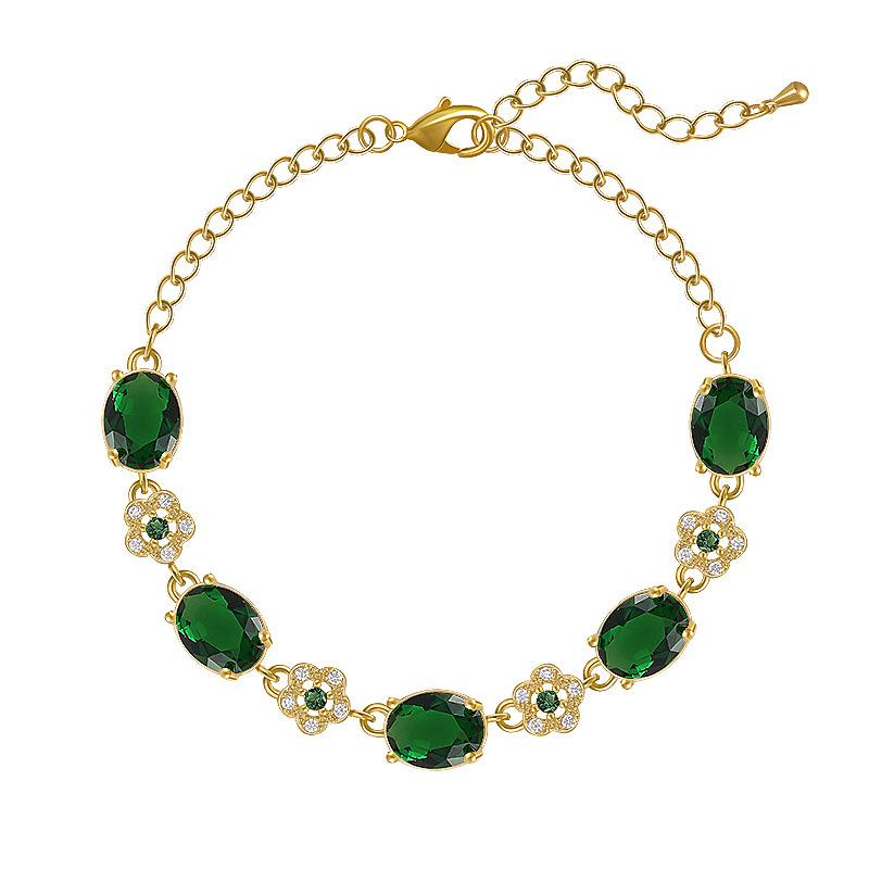 Link, Chain Women's Bangle Electroplated Korea Zircon Green Orange Crystal Stone Gemstone Alloy Metal Jewelry Accessories
Link, Chain Women's Bangle Electroplated Korea Zircon Green Orange Crystal Stone Gemstone Alloy Metal Jewelry Accessories