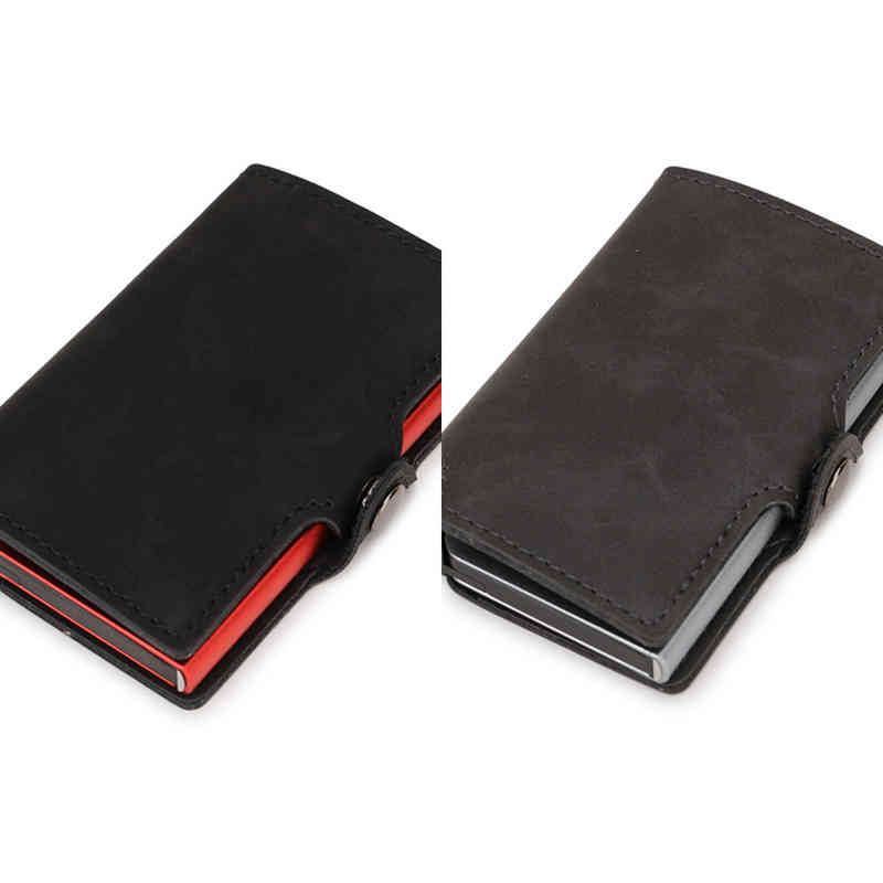 Wallets Dienqi Thin Leather Security Men Women Card Holder Ridge Mini Purse Red Magic Walet 1122
Wallets Dienqi Thin Leather Security Men Women Card Holder Ridge Mini Purse Red Magic Walet 1122