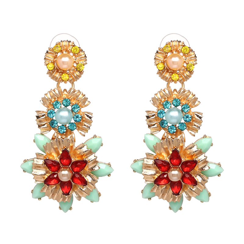 Ethnic Indian Jewelry Crystal Rhinestone Drop Earrings Dangle Earrings Women Wholesale
Ethnic Indian Jewelry Crystal Rhinestone Drop Earrings Dangle Earrings Women Wholesale