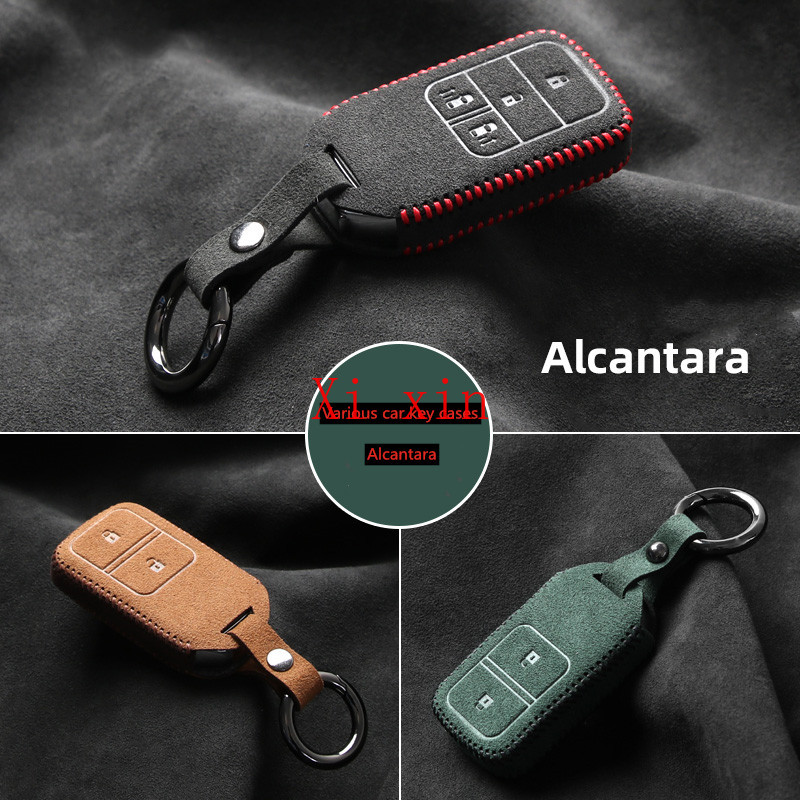 For Honda CRV civic accord xrv vezel fit Crider urv Alcantara suede all-inclusive key case, Subject to the picture
For Honda CRV civic accord xrv vezel fit Crider urv Alcantara suede all-inclusive key case, Subject to the picture