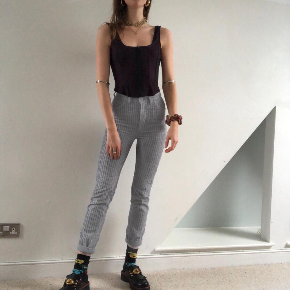 2021 Office Lady Pockets Straight Casual Corturoy Solid with Fashion Long Autumn New Women Simple Pants Kozj, As picture
2021 Office Lady Pockets Straight Casual Corturoy Solid with Fashion Long Autumn New Women Simple Pants Kozj, As picture