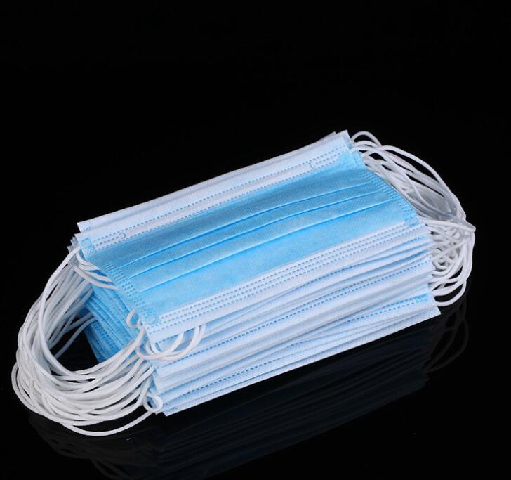 Stock !!! High quality Disposable Face Masks Thick 3-Layer Masks with Earloops for Salon, Home Use Comfortable Mask by
Stock !!! High quality Disposable Face Masks Thick 3-Layer Masks with Earloops for Salon, Home Use Comfortable Mask by