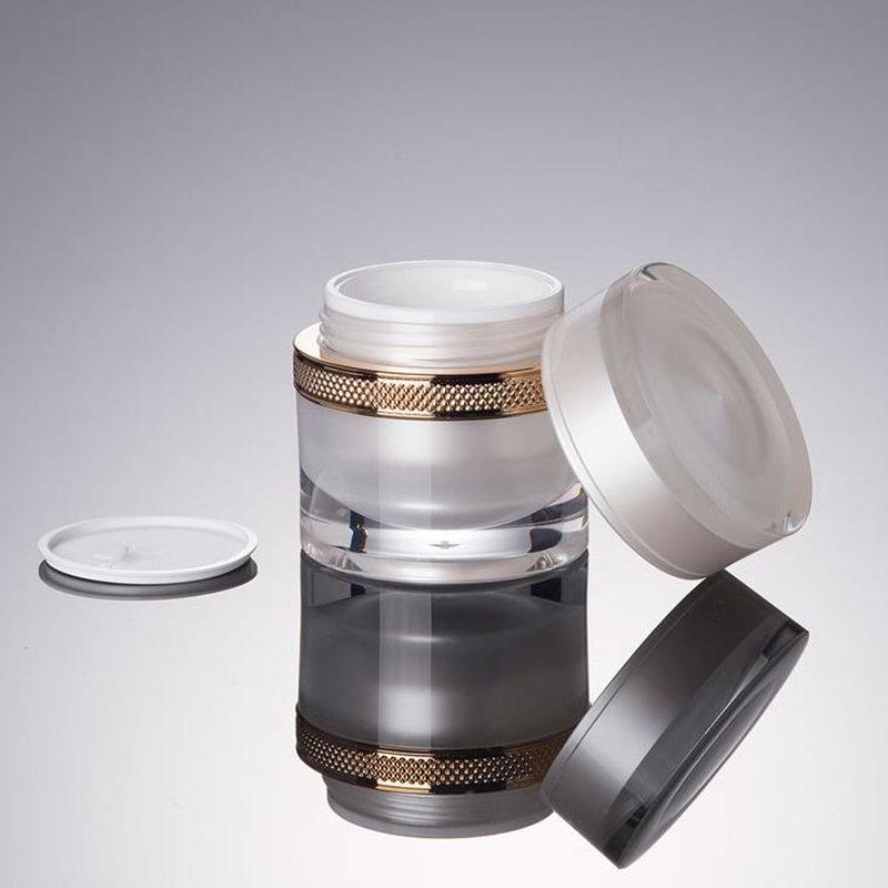 30 50 100 120ml pearl white acrylic lotion bottle emulsion dispenser 30g 50g Cream jar cosmetic packaging container F20211989