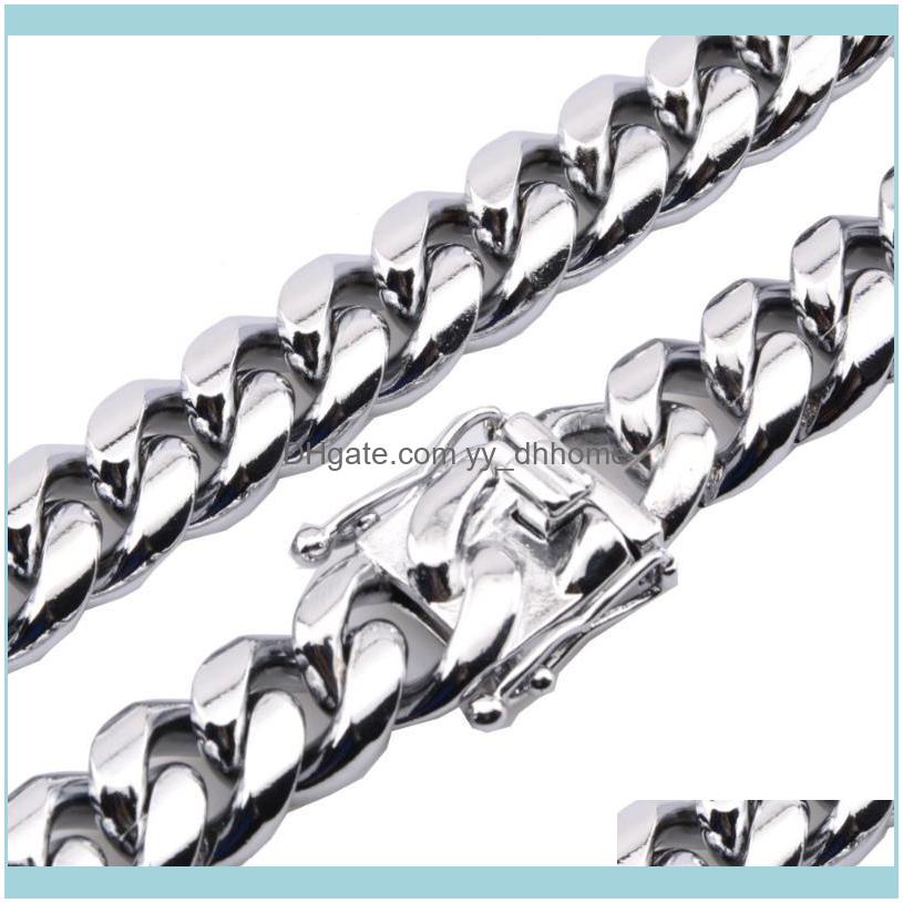Chains Necklaces & Pendants Jewelrychains 16Mm Wide Huge Heavy Stainless Steel Sier Color Biker Jewelry Miami Cuban Curb Chain Men Link Neck
Chains Necklaces & Pendants Jewelrychains 16Mm Wide Huge Heavy Stainless Steel Sier Color Biker Jewelry Miami Cuban Curb Chain Men Link Neck