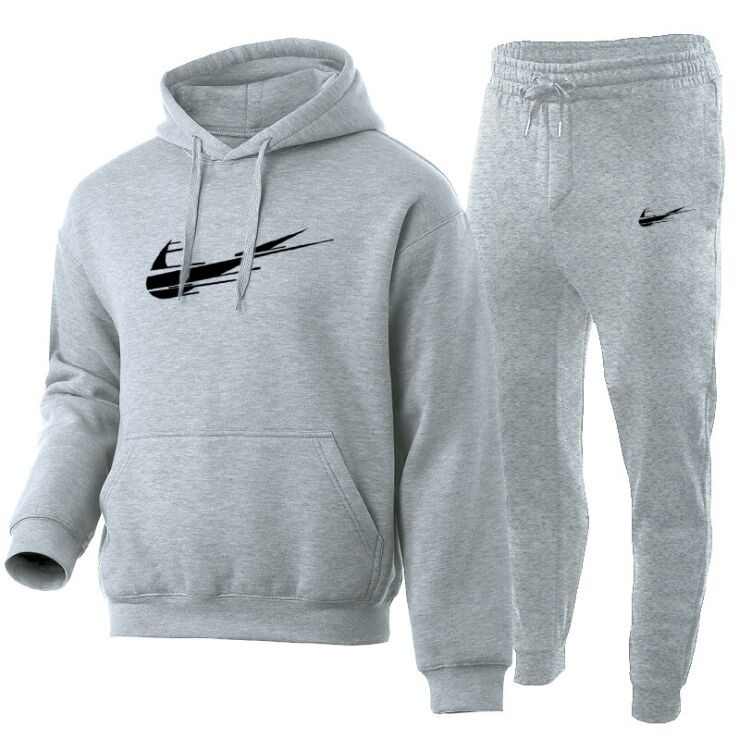 Tracksuit Men letter Printing Sportswear Sets 2021 Spring Autumn Clothing Hooded Suit Male 2 Pieces Sweatshirt + Sweatpants S-XXXL, Gray
Tracksuit Men letter Printing Sportswear Sets 2021 Spring Autumn Clothing Hooded Suit Male 2 Pieces Sweatshirt + Sweatpants S-XXXL, Gray