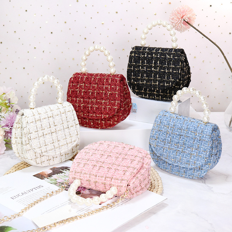 girls designer handbags Cotton linen oval fashion kids plaid pearls mini chain crossbody bag children sweet princess one shoulder bags F978, Mix colors random
girls designer handbags Cotton linen oval fashion kids plaid pearls mini chain crossbody bag children sweet princess one shoulder bags F978, Mix colors random