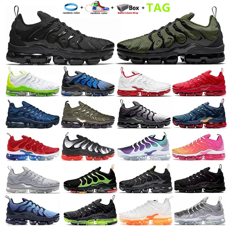 2022 TN Plus Running Shoe Men's Black White Volt Sunset Cherry Red Cool Wolf Grey Neon Dark Blue Fury Grape Mens Womens Outdoor Trainer
2022 TN Plus Running Shoe Men's Black White Volt Sunset Cherry Red Cool Wolf Grey Neon Dark Blue Fury Grape Mens Womens Outdoor Trainer
