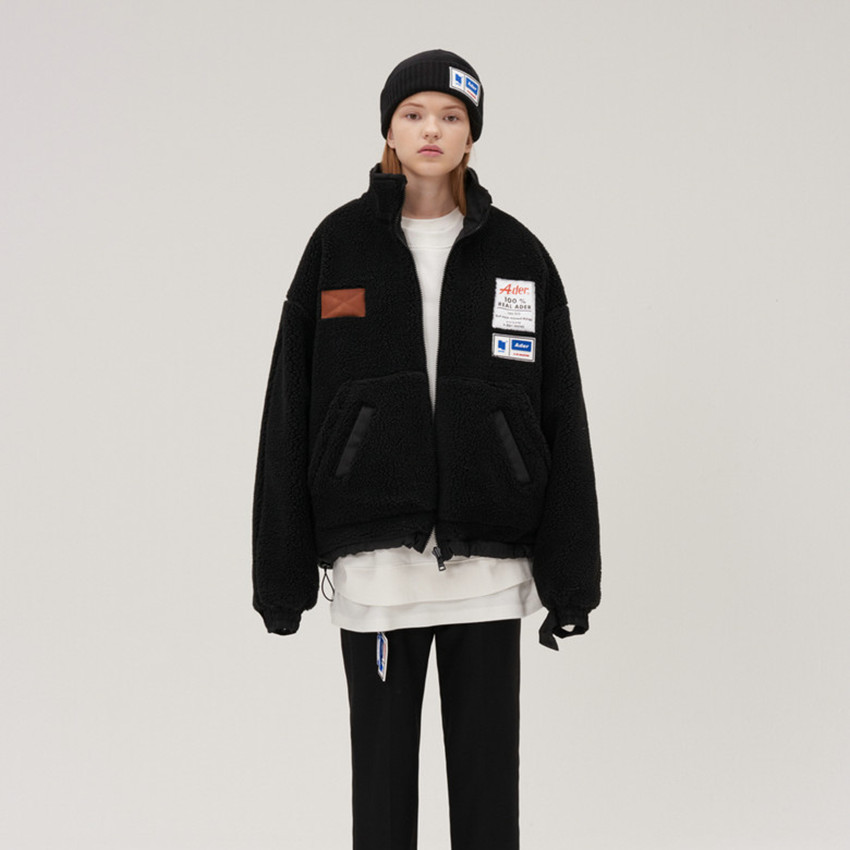 2021 New Heavy Fabric Black Lamb Wool Adererror Zip Fleece Jacket Men Women Wear on Both Sides Streetwear Ader Error Jackets 7bdi
2021 New Heavy Fabric Black Lamb Wool Adererror Zip Fleece Jacket Men Women Wear on Both Sides Streetwear Ader Error Jackets 7bdi