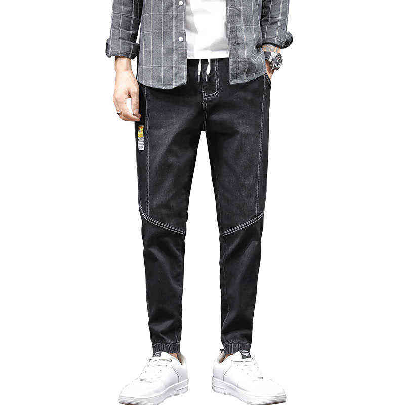 Han edition joker GF summer fashion leisure jeans are loose bunch of little feet pants teenagers cultivate one's morality 211111