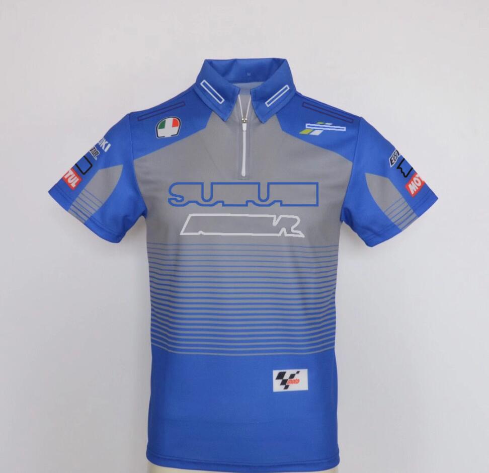 New summer gp racing polo shirt motorcycle riding short-sleeved knight quick-drying breathable team uniform locomotive lapel free shipping