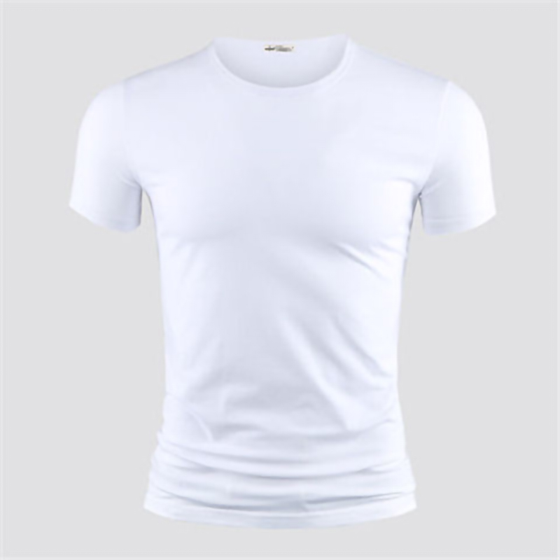 Modal ice silk short-sleeved T-shirt men's summer white trend bottoming shirt clothes half-sleeved, Black;yellow
Modal ice silk short-sleeved T-shirt men's summer white trend bottoming shirt clothes half-sleeved, Black;yellow