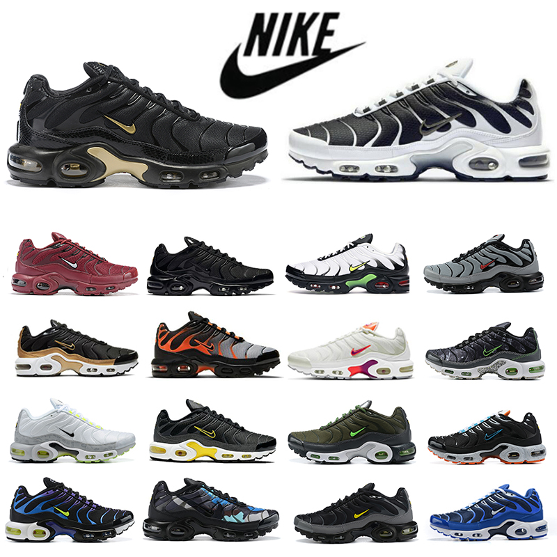 Nike Air Max Vapormax TN Running Shoes Triple Black Gold White Volt Women men Hyper Blue Sports Sneakers Oreo Vapour Green Classic Trainer Surface Breathable, Color#1
Nike Air Max Vapormax TN Running Shoes Triple Black Gold White Volt Women men Hyper Blue Sports Sneakers Oreo Vapour Green Classic Trainer Surface Breathable, Color#1