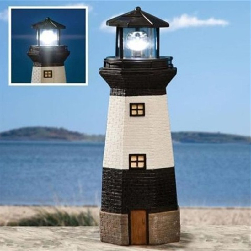 Solar Lighthouse LED Light Garden Leuchtturm Beacon Lamp Home Decor Polysilicon Solar Panel Eco-friendly Resin 360 Rotating C0305
Solar Lighthouse LED Light Garden Leuchtturm Beacon Lamp Home Decor Polysilicon Solar Panel Eco-friendly Resin 360 Rotating C0305