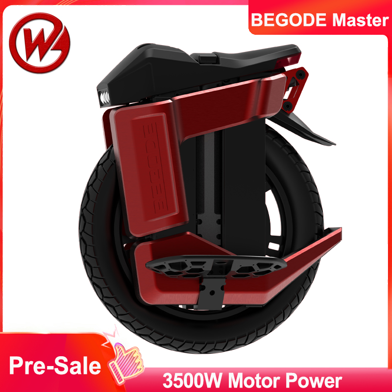 Pre-Sale Newest Begode Master 134V 2400wh Battery 3500W Motor Electric Balance Wheel Smart Powerful C38 Off-road Tire
Pre-Sale Newest Begode Master 134V 2400wh Battery 3500W Motor Electric Balance Wheel Smart Powerful C38 Off-road Tire