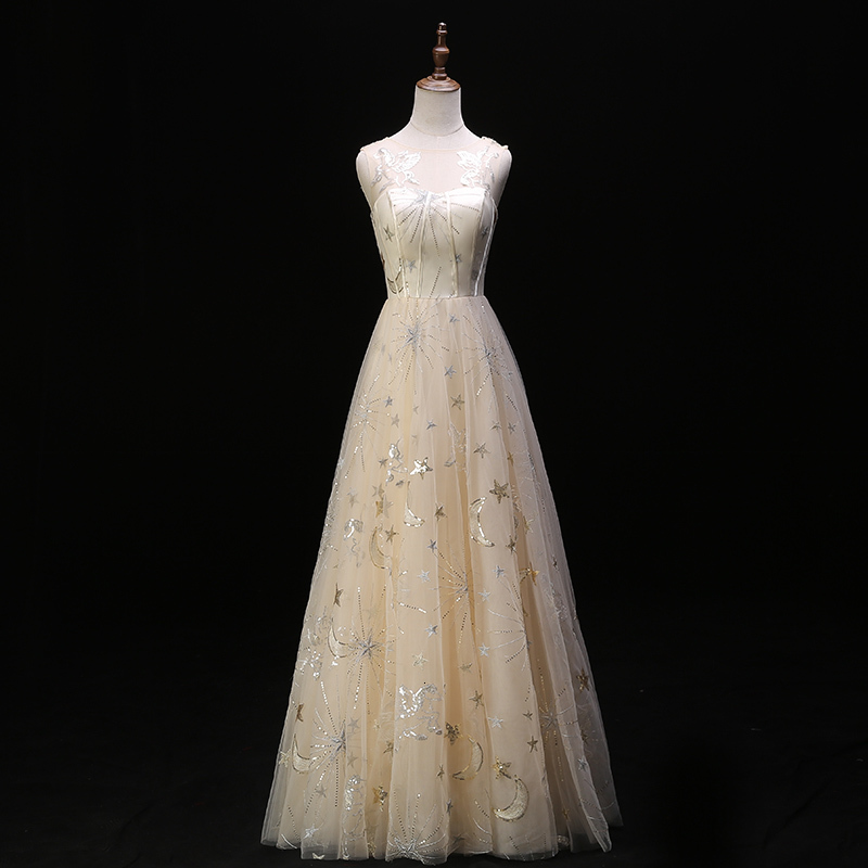Womens O-neck Mesh Party Dress Noble Dinner Evening Wedding Banquet Elegant Prom Sleeveless Embroidery Gowns Vestido -xxl Szwv, Champagne
Womens O-neck Mesh Party Dress Noble Dinner Evening Wedding Banquet Elegant Prom Sleeveless Embroidery Gowns Vestido -xxl Szwv, Champagne