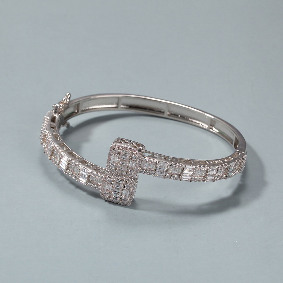 Fashion Gold Bangle Hip Hop Bracelet Jewelry Mens Iced Out Bracelets Silver Bangles
Fashion Gold Bangle Hip Hop Bracelet Jewelry Mens Iced Out Bracelets Silver Bangles