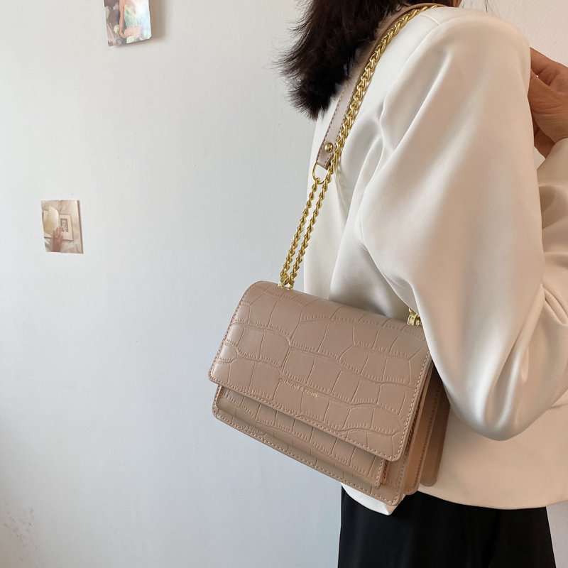 Purses: Trending Crossbody Hot Stone Pattern Small PU Leather Flap Shoulder Bag For Women Purses: