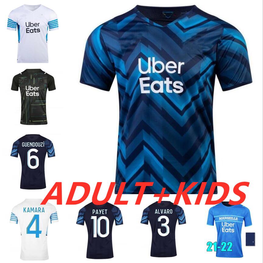 Man kids kit 21 22 Olympique De Marseille soccer jerseys 2021 2022 OM GUENDOUZI GERSON SALIBA KONRAD MILIK maillot foot KAMARA LUIS HENRIQUE, Black;yellow
Man kids kit 21 22 Olympique De Marseille soccer jerseys 2021 2022 OM GUENDOUZI GERSON SALIBA KONRAD MILIK maillot foot KAMARA LUIS HENRIQUE, Black;yellow