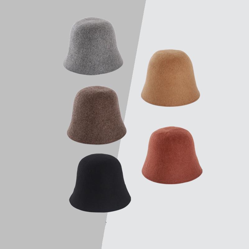 Wide Brim Hats Winter Style British Retro Bell-shaped Woolen Bucket Hat Women Fashion Elegant Cover Basin Men Simple Warm Thick Headdress, Caramel
Wide Brim Hats Winter Style British Retro Bell-shaped Woolen Bucket Hat Women Fashion Elegant Cover Basin Men Simple Warm Thick Headdress, Caramel