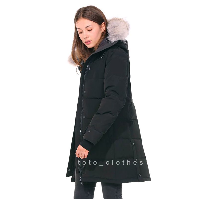 Winter Canada Women designer Parka Thick Warm Fur Removable Hooded Chaquetón Down Jacket Women's Slim Coat Chaqueton High Quality Doudoune, Black
Winter Canada Women designer Parka Thick Warm Fur Removable Hooded Chaquetón Down Jacket Women's Slim Coat Chaqueton High Quality Doudoune, Black